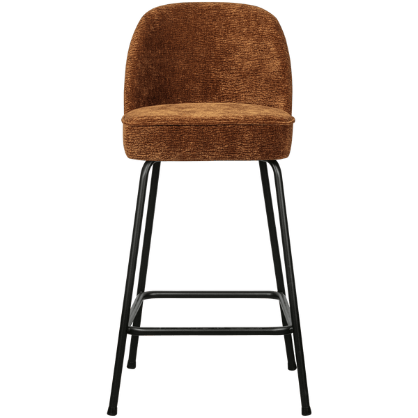 VOGUE BARSTOEL 65 CM 3D CHENILLE MIDDENBRUIN