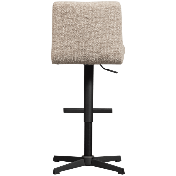 VINNY DRAAIBARE BARSTOEL BOUCLE ZAND (set of 2)