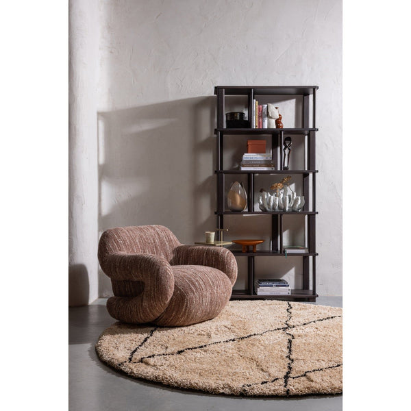 TOSTE BIJZETTAFEL METAAL DONKERZAND (set of 2)