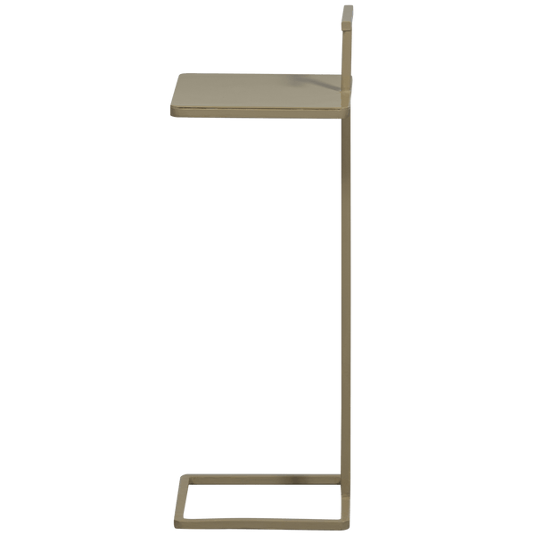 TOSTE BIJZETTAFEL METAAL DONKERZAND (set of 2)