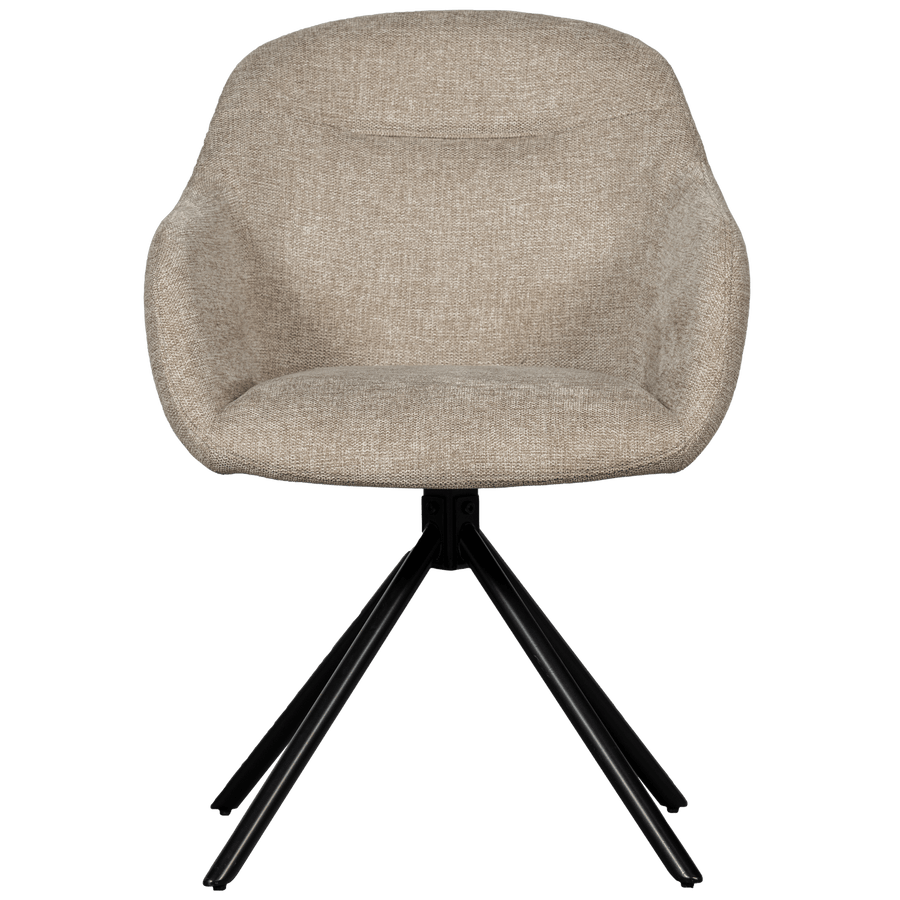 GRANT-JAKI EETKAMERSTOEL ZAND (set of 2)