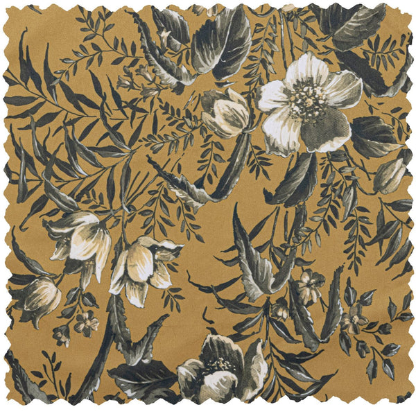 VOGUE EETKAMERSTOEL VELVET POPPY MOSTERDGEEL (set of 2)