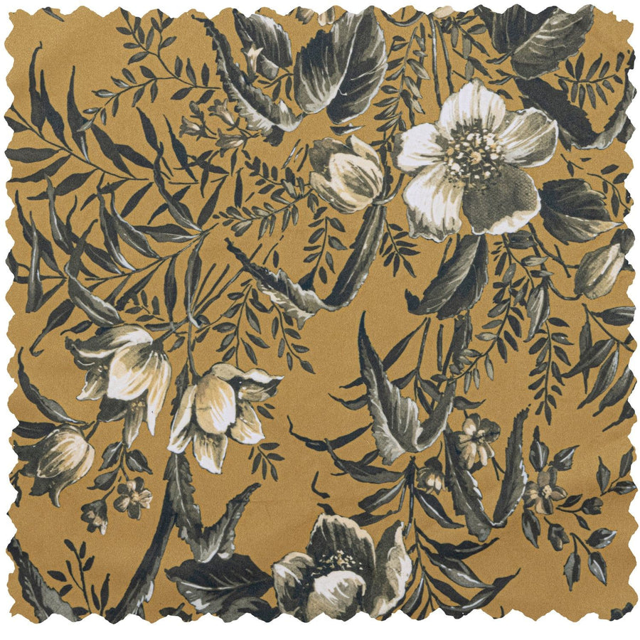VOGUE EETKAMERSTOEL VELVET POPPY MOSTERDGEEL (set of 2)