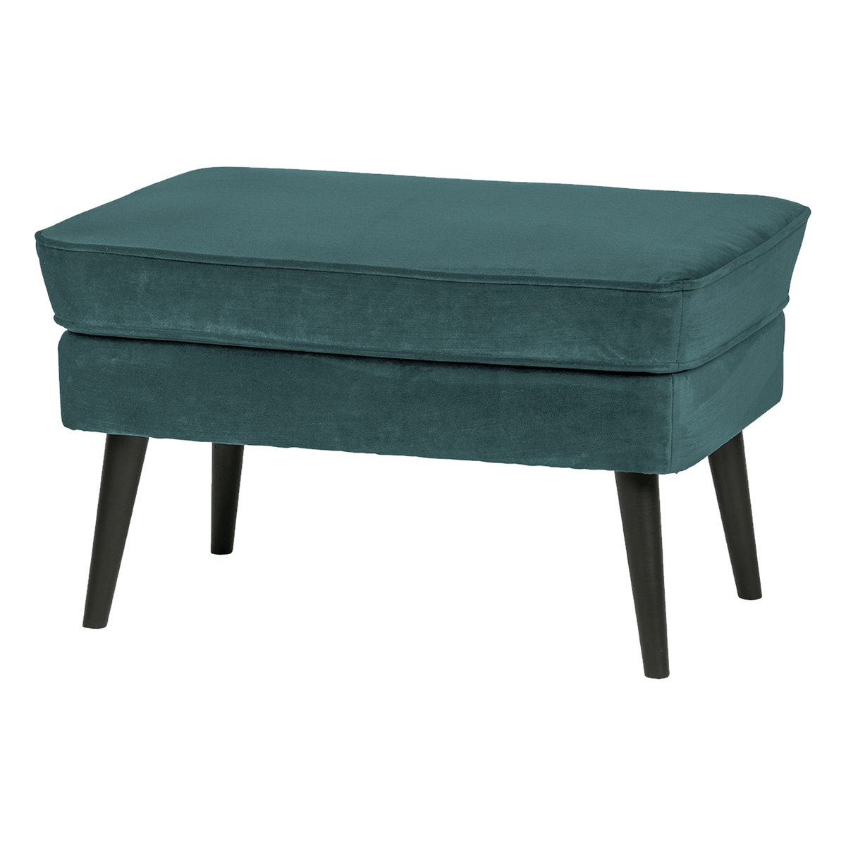 ROCCO HOCKER VELVET GROENBLAUW