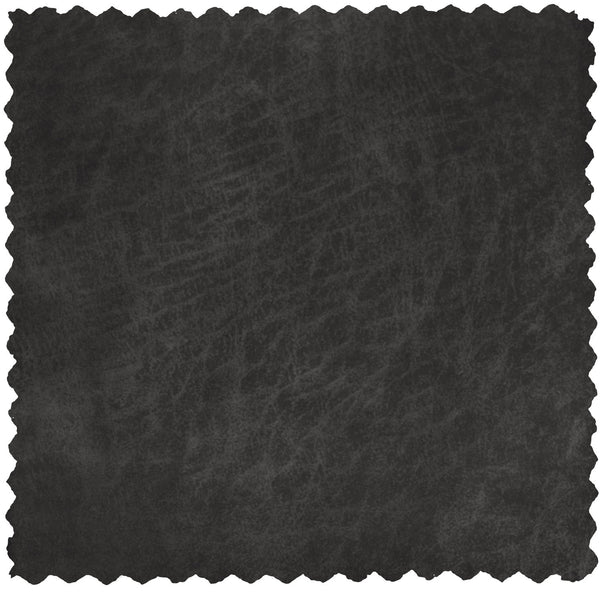 FENNE DRAAIBARE EETKAMERSTOEL LEERLOOK ZWART/GRIJS (set of 2)