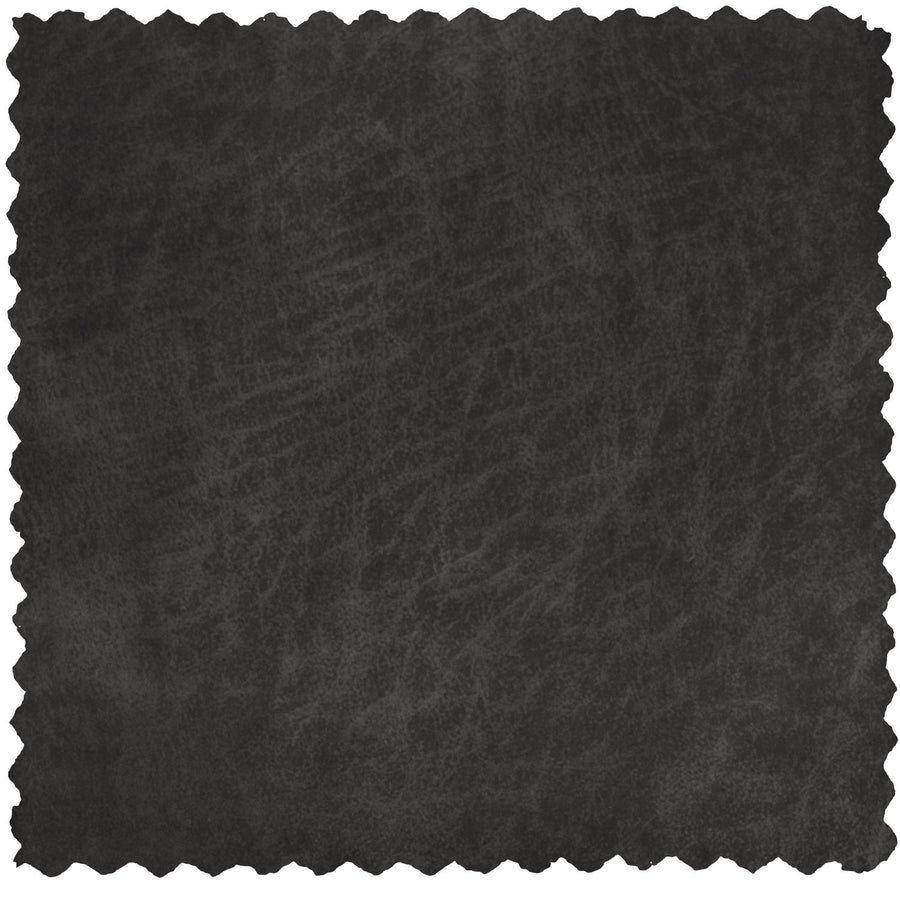 FENNE DRAAIBARE EETKAMERSTOEL LEERLOOK ZWART/GRIJS (set of 2)