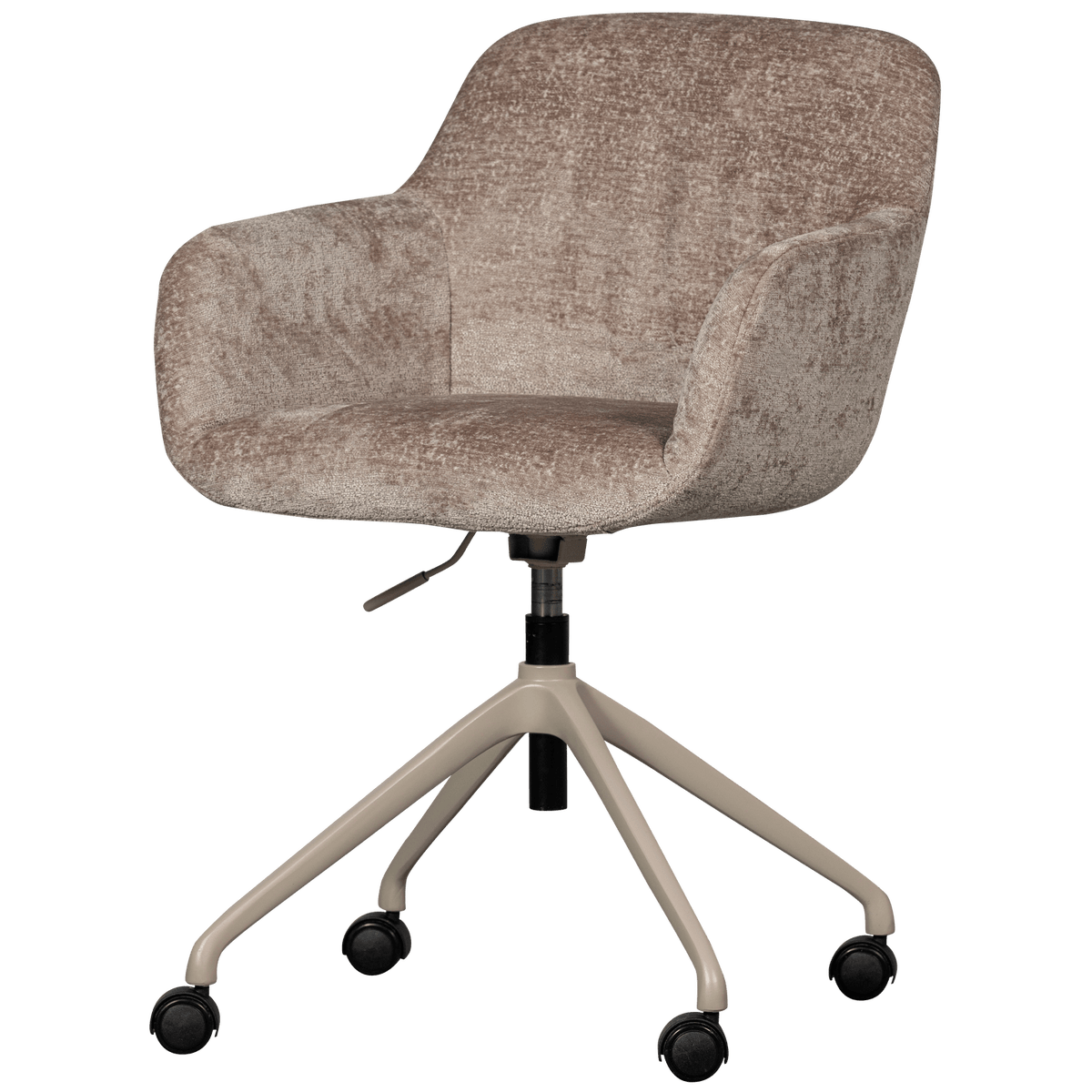 MORROS BUREAUSTOEL CHENILLE TAUPE