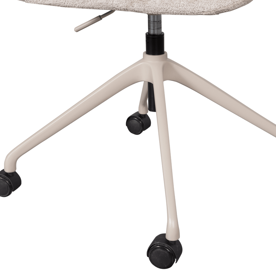 MORROS BUREAUSTOEL CHENILLE TAUPE