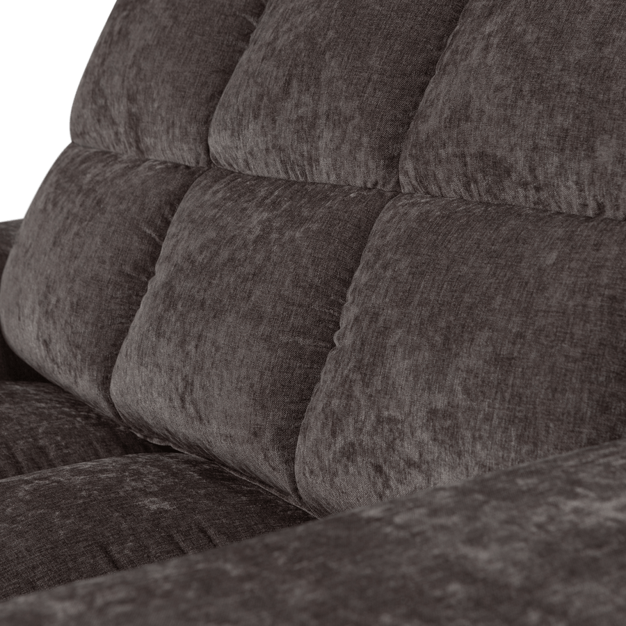 SECOND DATE LOVESEAT VELVET WARMGRIJS