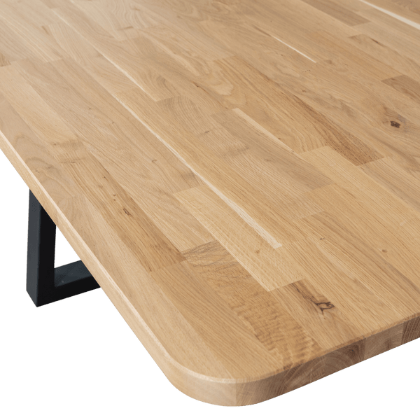 COMBI-TABLO: XL TAFELBLAD EIKEN 240X100 & DRENTHE POOT [fsc]