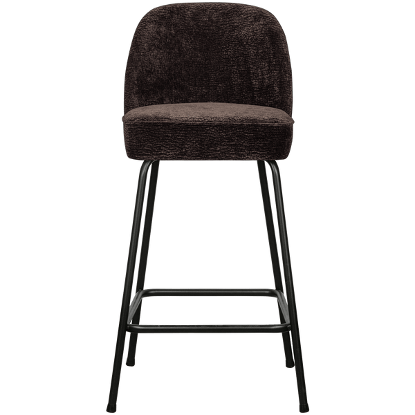 VOGUE BARSTOEL 65 CM 3D CHENILLE DONKERBRUIN