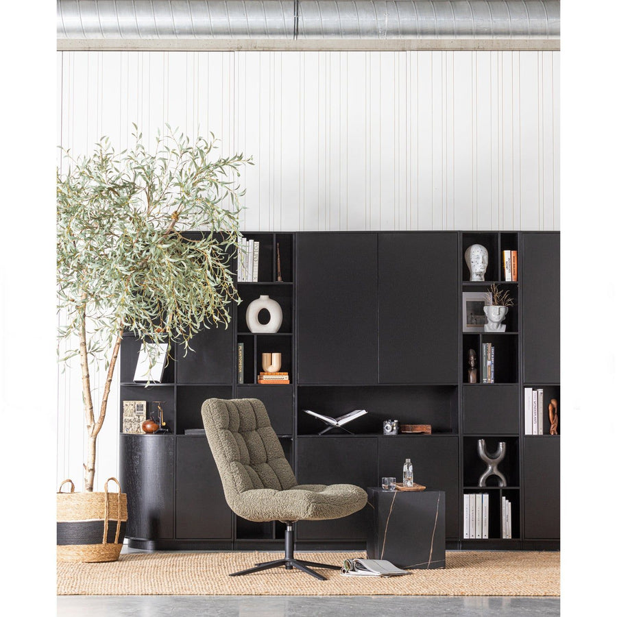 JOB DRAAIFAUTEUIL TEDDY GROEN