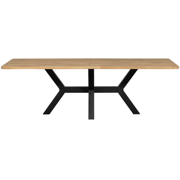 COMBI-TABLO: XL TAFELBLAD EIKEN 240X100 & ZEELAND POOT [fsc]