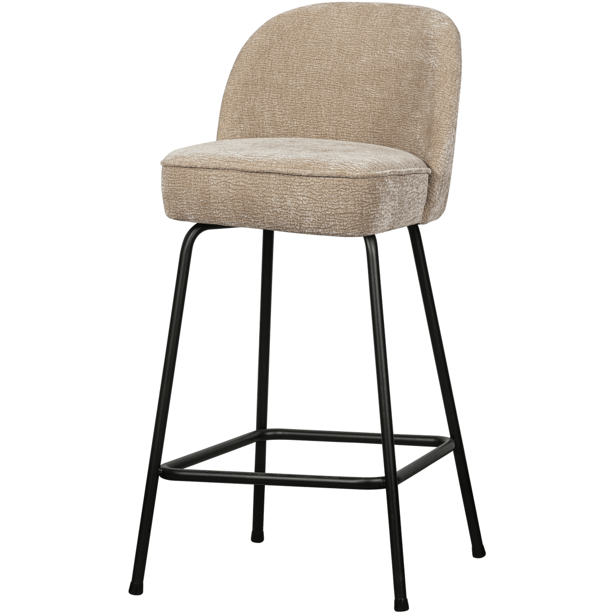 VOGUE BARSTOEL 65 CM 3D CHENILLE ZAND