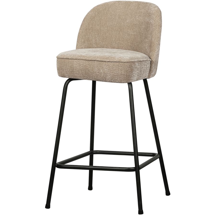 VOGUE BARSTOEL 65 CM 3D CHENILLE ZAND
