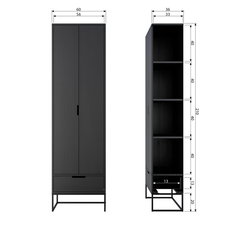 SILAS HOGE KAST ESSEN BLACKNIGHT [fsc]