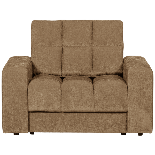 SECOND DATE FAUTEUIL VELVET ZAND