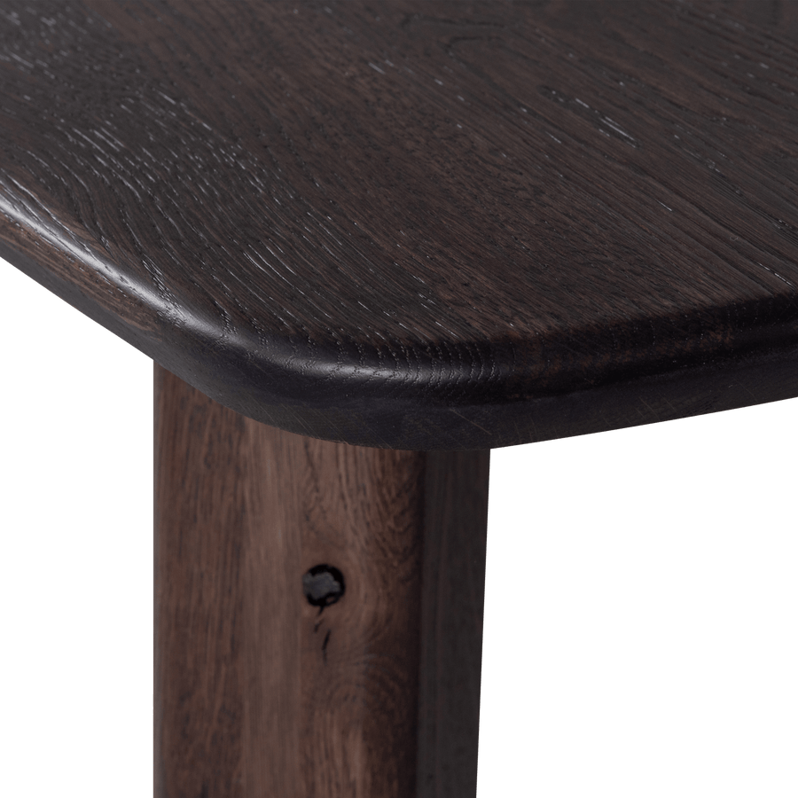TABLO EETTAFEL DEENS OVAAL VL 180X100 CM MYSTIC BROWN [fsc]