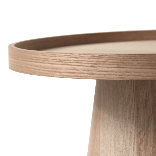 MAUD BIJZETTAFEL CONISCH MDF NATUREL 50XO45 CM
