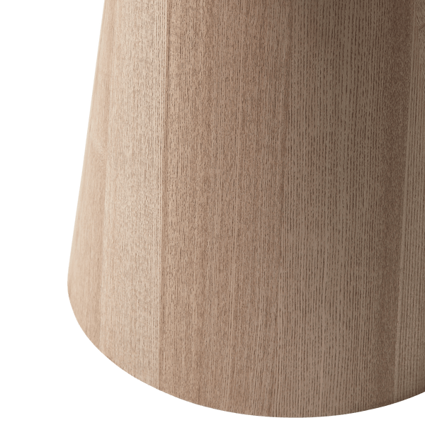 MAUD BIJZETTAFEL CONISCH MDF NATUREL 50XO45 CM