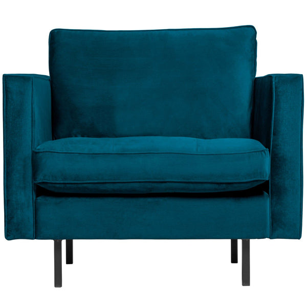 RODEO CLASSIC FAUTEUIL VELVET BLAUW