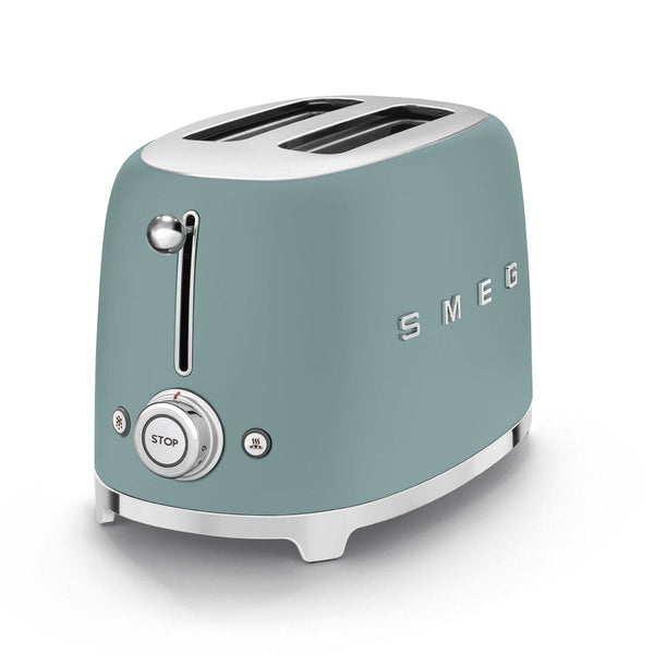 Broodroosters Emerald Green Jaren 50 Toaster 2x2