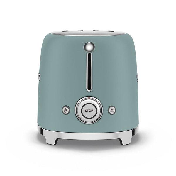 Broodroosters Emerald Green Jaren 50 Toaster 2x2