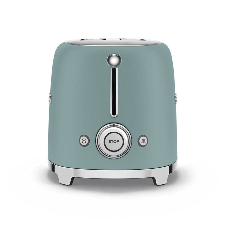Broodroosters Emerald Green Jaren 50 Toaster 2x2