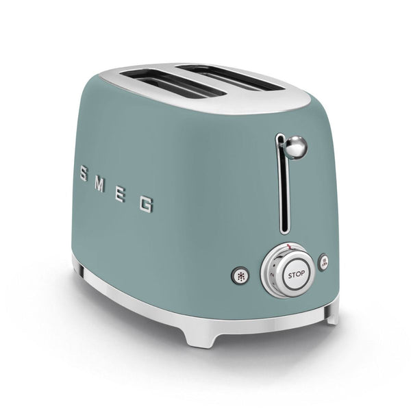 Broodroosters Emerald Green Jaren 50 Toaster 2x2