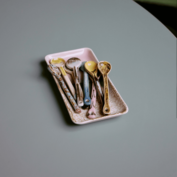70s ceramics: spoons M, sketch (set of 4)