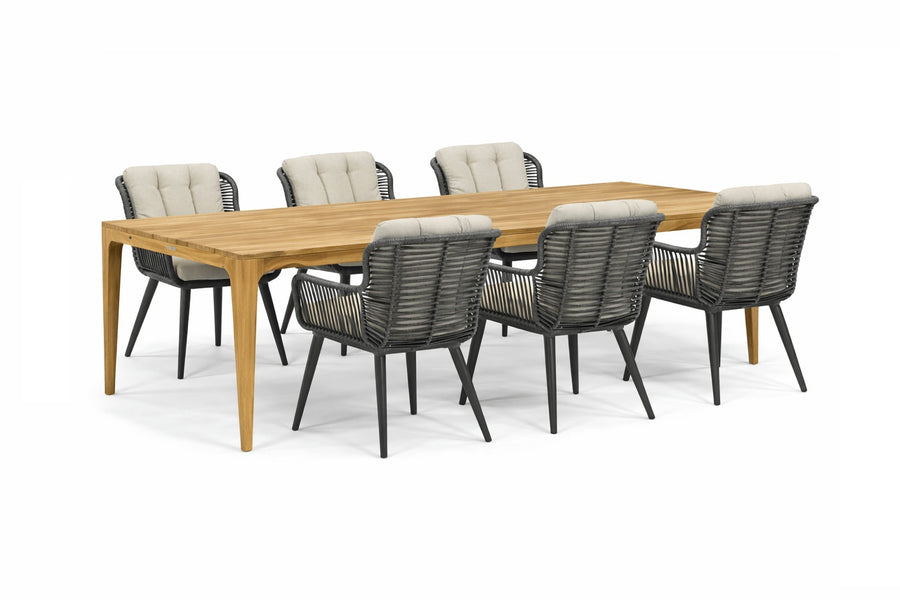 Diningset Coco Custa/Sentis 240 cm