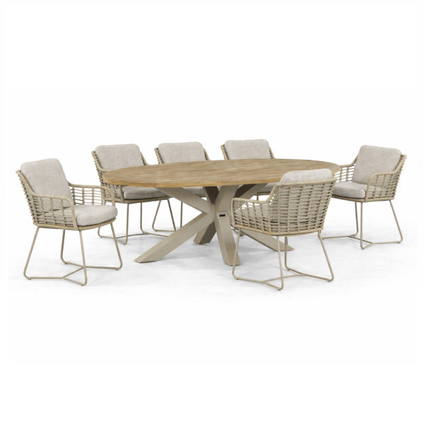 Diningset Fabrice/Brookline 240 cm