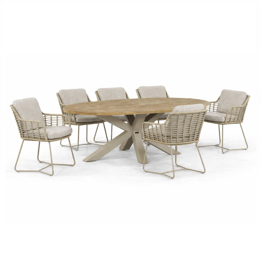 Diningset Fabrice/Brookline 240 cm