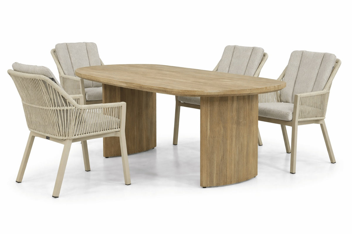 Diningset Verona/ Falcon 180 cm