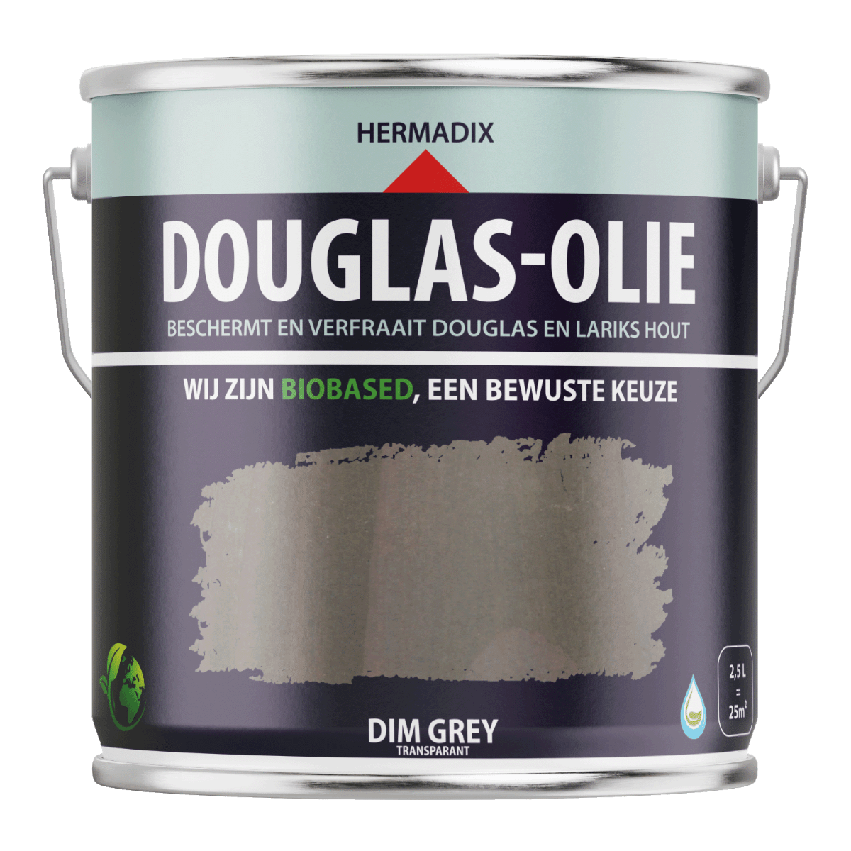 Hermadix douglas olie dim grey 2500 ml