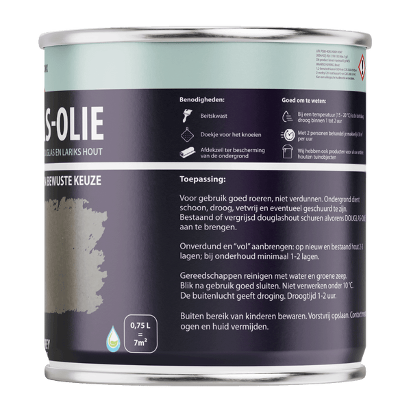 Hermadix douglas olie dim grey    750 ml