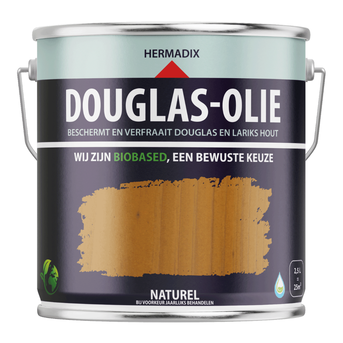 Hermadix douglas olie naturel 2500 ml