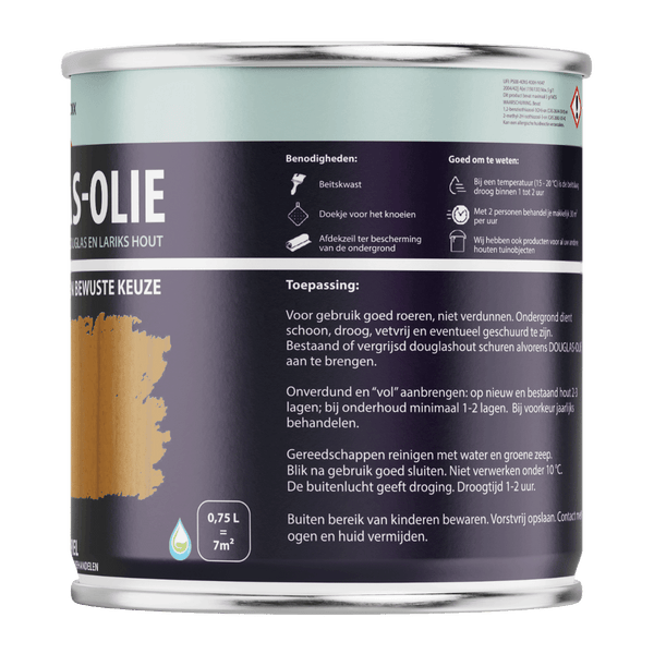Hermadix douglas olie naturel 750 ml