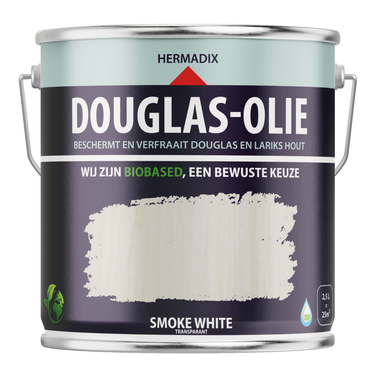 Hermadix douglas olie smoke white 2500ml