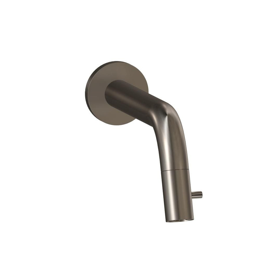 Fonteinkraan Duero Plus - inbouw fonteinkraan PVD coating grafiet geborsteld