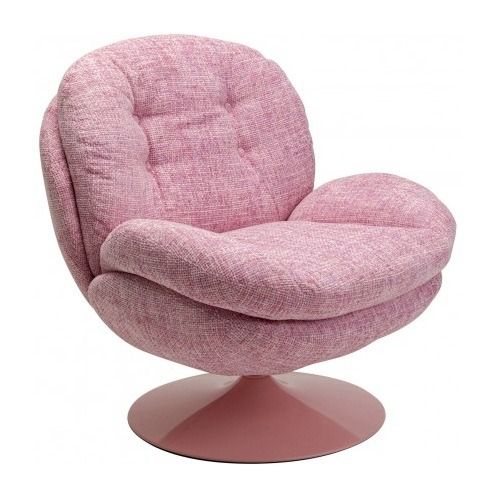 Swivel Armchair Cosy Pink