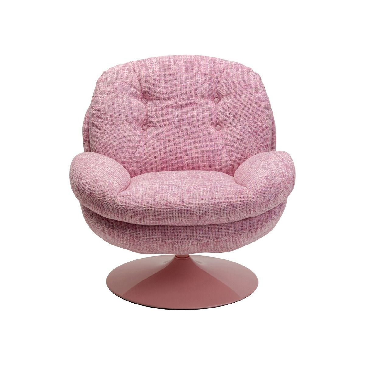 Swivel Armchair Cosy Pink