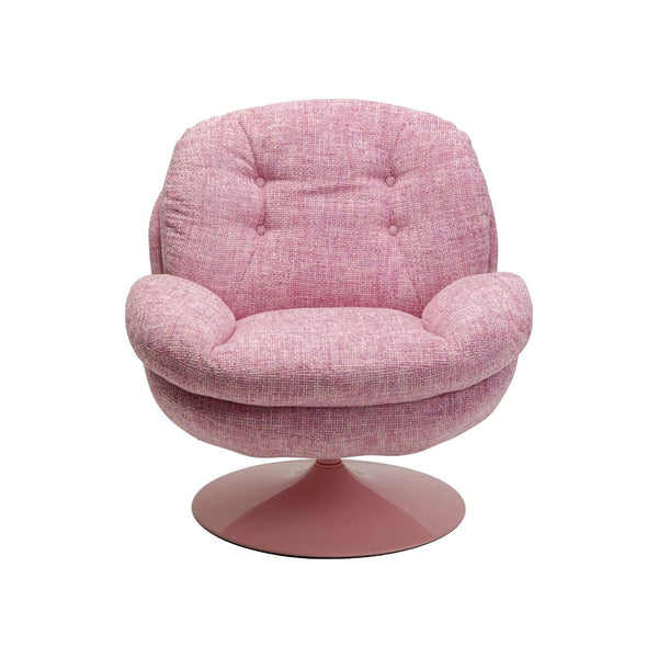 Swivel Armchair Cosy Pink