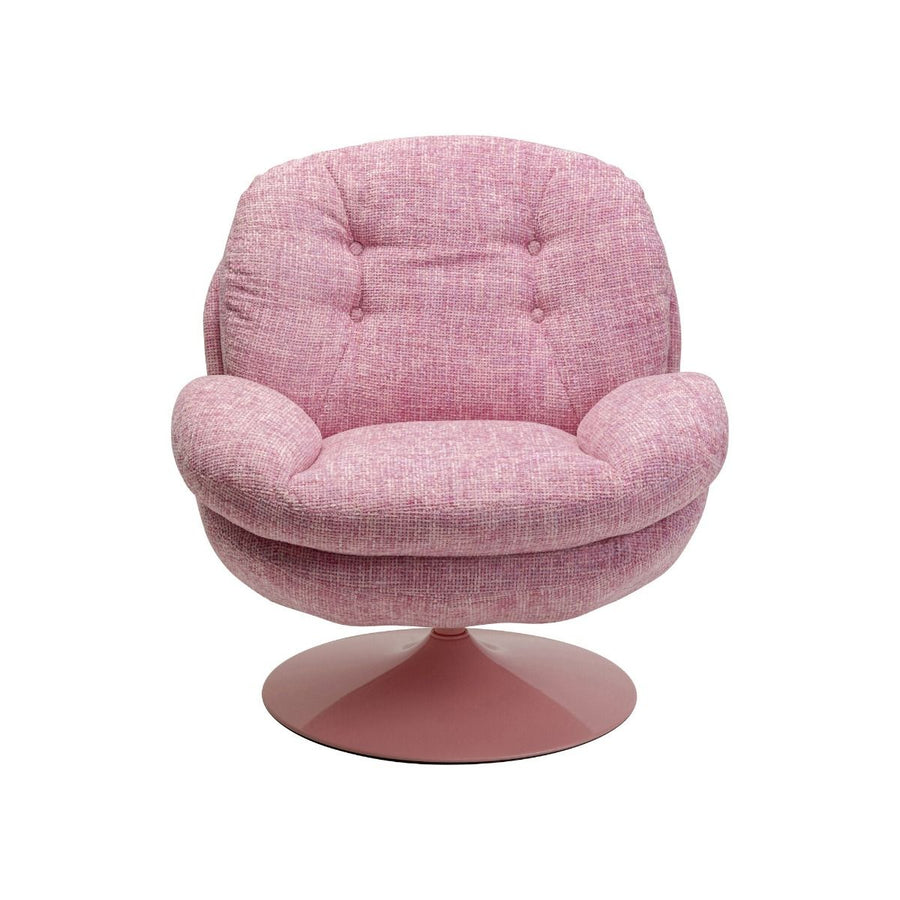 Swivel Armchair Cosy Pink