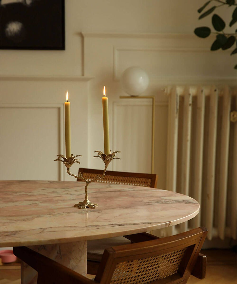 Palash Palm Multi Candle Holder