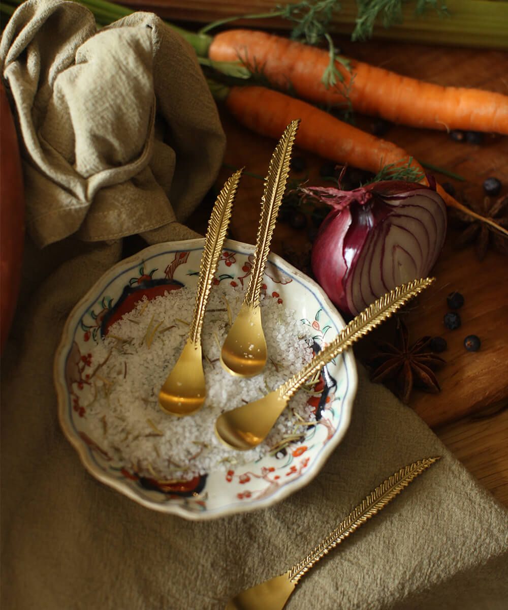 Stella Feather Tea Spoon Set