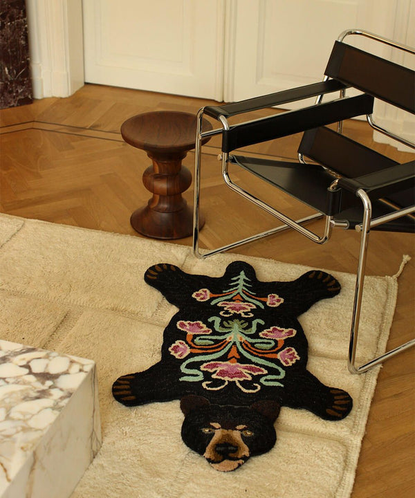 Blooming Bear Rug Small