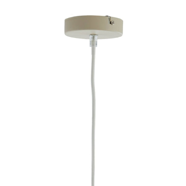 Hanglamp O40x28,5 cm ZUBEDA linnen naturel