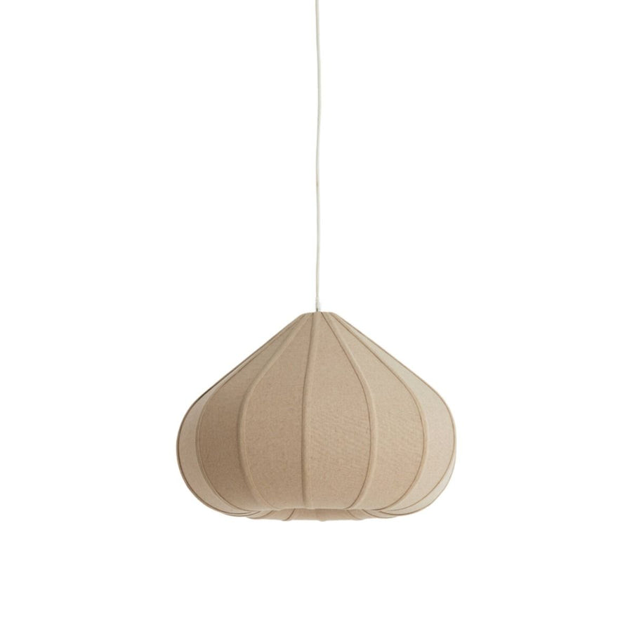 Hanglamp O40x28,5 cm ZUBEDA linnen naturel