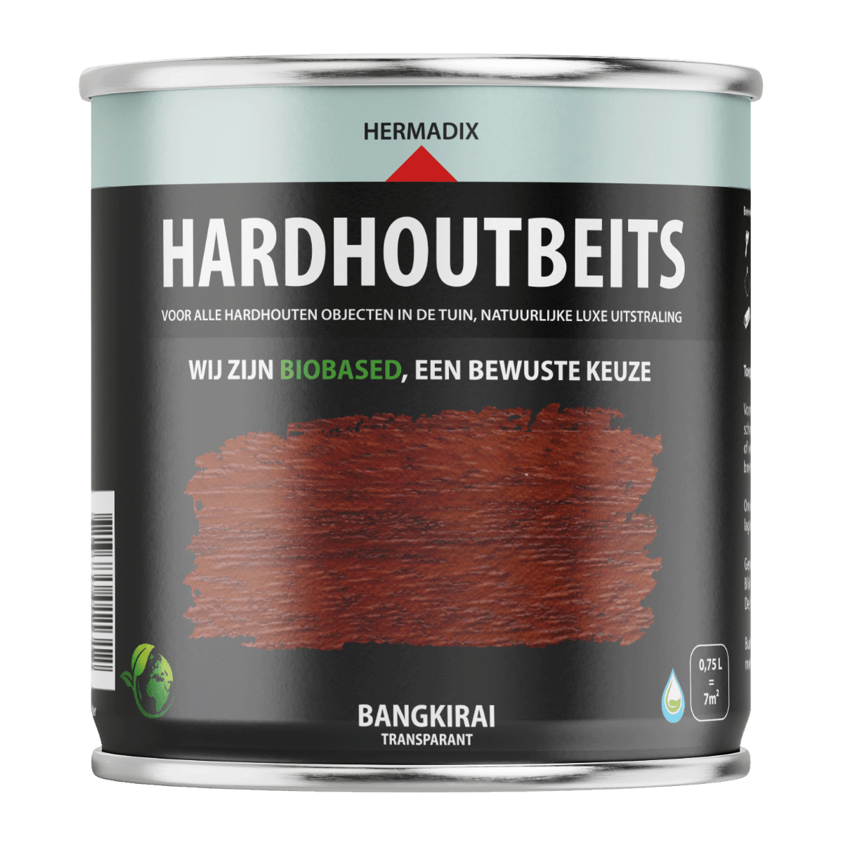 Hermadix hardhoutbeits 468 750ml bangkirai